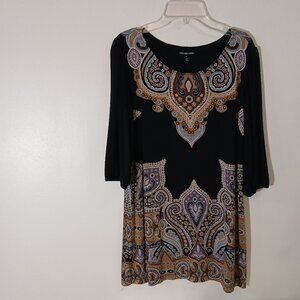 Cha Cha Vente tunic boho top/dress - size PS